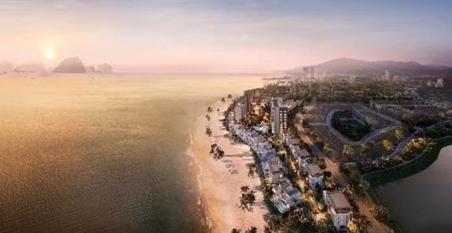 InterContinental Halong Bay Resort & Residences tọa lạc tại bán đảo trung tâm Halong Marina.