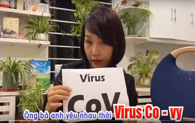 Ca sĩ Thái Thùy Linh cải biên bài “Ông bà anh” thành “Ông bà anh thời COVID-19”.