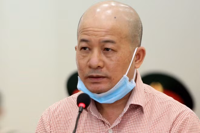 Bị cáo Đinh Ngọc Hệ.