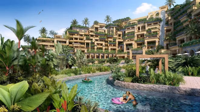 Phối cảnh Hotel Ho Tram MGallery (Ảnh: Novaland)