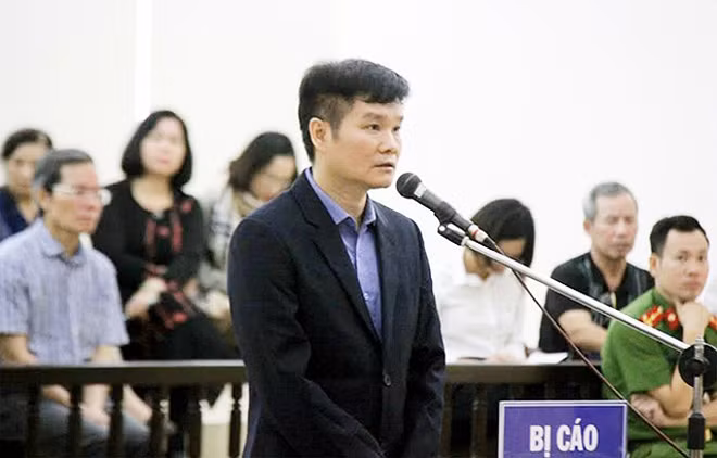 Bị cáo Phạm Thanh Hải tại phiên tòa phúc thẩm.