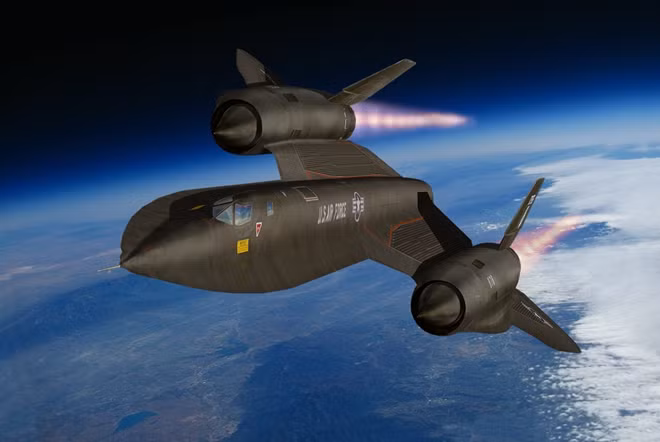 A-12 Oxcart và SR-71 Blackbird.