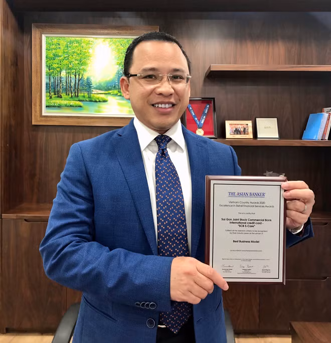 Ông Lê Quang Huy, Giám đốc Khối Thẻ và Ngân hàng số của SCB.