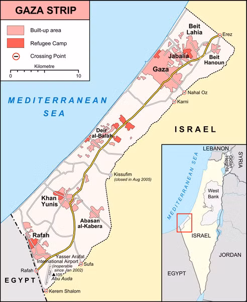Dải Gaza. Dải Gaza.