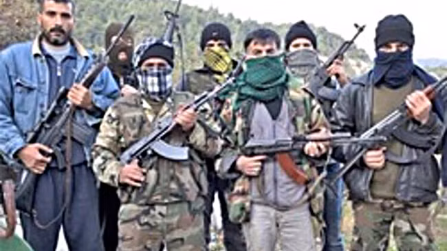 Hình ảnh được cho là lính đánh thuê Syria trong hàng ngũ Azerbaijan.
