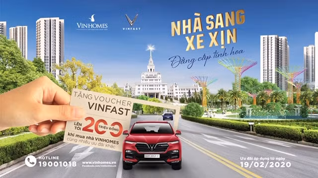 “Nhà sang, xe xịn - đẳng cấp tinh hoa” là chương trình tri ân đặc biệt, khẳng định những ưu đãi riêng có của hệ sinh thái Vingroup.