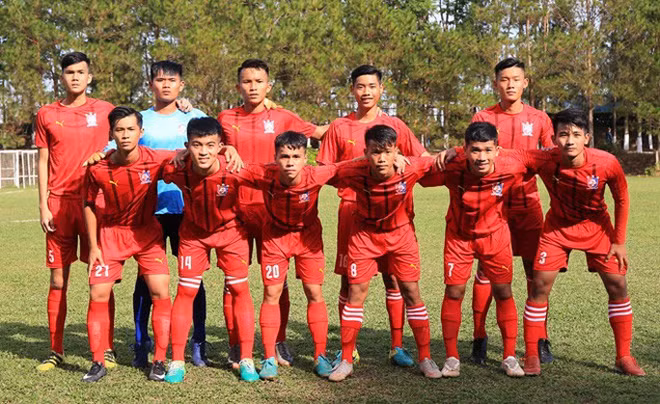 Nhiều cầu thủ U19 Bình Định nhận án kỷ luật từ VFF.Ảnh: M.T..