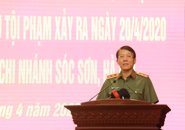 Thứ trưởng Lương Tam Quang phát biểu tại buổi họp báo. Thứ trưởng Lương Tam Quang phát biểu tại buổi họp báo.