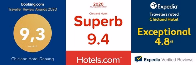 CHICLAND Hotel gặt hái được nhiều thành tích ấn tượng từ chuyên trang đặt phòng du lịch như Booking.com, Hotels.com hay Expedia.com chỉ trong một thời gian ngắn.