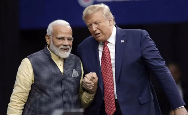 Tổng thống Donald Trump và Thủ tướng Narendra Modi tại Houston, Mỹ hồi tháng 9/2019.