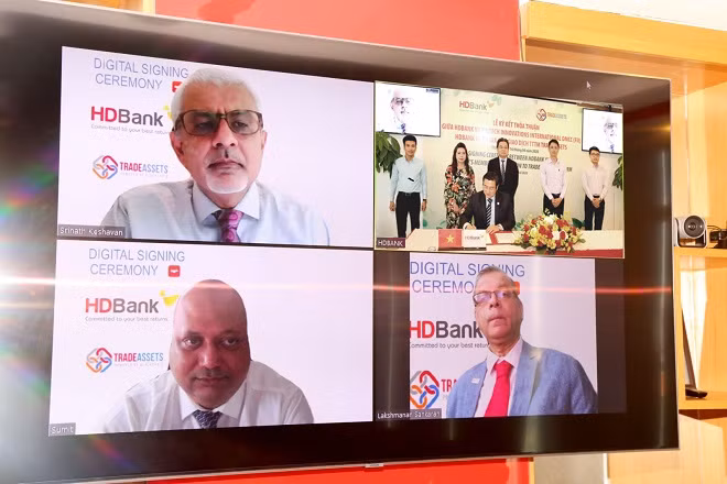 HDBank là Ngân hàng Việt Nam đầu tiên tham gia Sàn Giao dịch Tài trợ Thương mại TradeAsset.