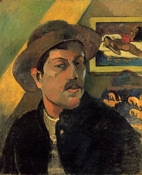 "Gauguin tự họa", 1893.