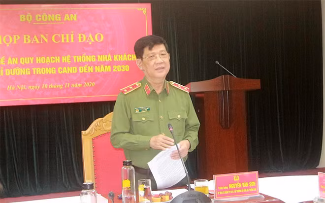 Thứ trưởng Nguyễn Văn Sơn phát biểu chỉ đạo tại cuộc họp. Thứ trưởng Nguyễn Văn Sơn phát biểu chỉ đạo tại cuộc họp.