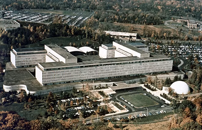 Trụ sở CIA tại Langley, Virginia.