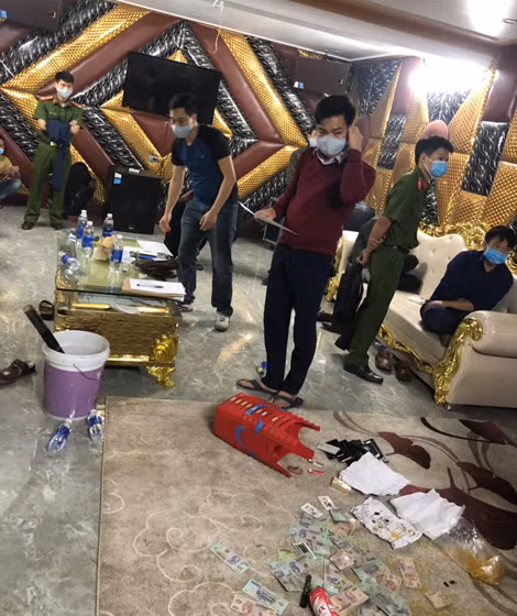 Hiện trường vụ án.