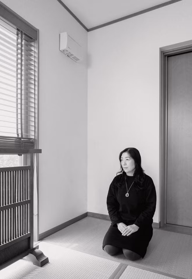 Bà Michiko Sakai, người có chồng từng làm việc cho nhà máy điện hạt nhân Phúc Đảo. Ảnh nguồn: Yasayuki Takagi.