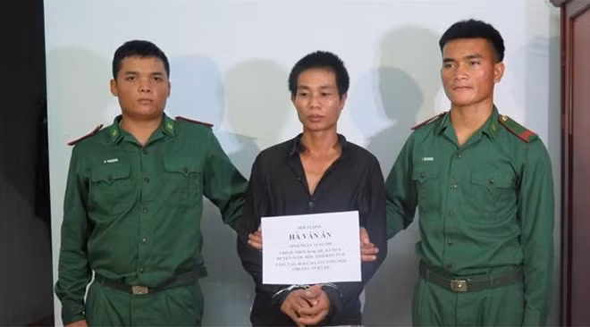 Đối tượng Hà Văn Ân bị bắt giữ khi đang vận chuyển 6kg ma túy tổng hợp.