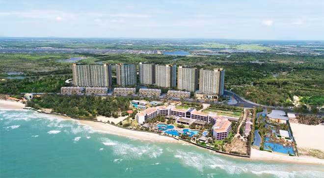 Được phát triển bởi Hưng Thịnh Land, dự án Ho Tram Complex sở hữu vị trí đắt giá ngay mặt tiền "cung đường tỷ đô" ven biển Hồ Tràm.