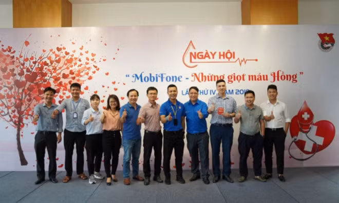 Ngày hội MobiFone những giọt máu hồng do Đoàn Thanh niên MobiFone tổ chức nhận được sự hưởng ứng của Đoàn viên các đơn vị trong toàn Tổng công ty. Ngày hội MobiFone những giọt máu hồng do Đoàn Thanh niên MobiFone tổ chức nhận được sự hưởng ứng của Đoàn viên các đơn vị trong toàn Tổng công ty.