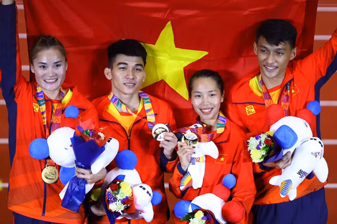 Đội 4x400m hỗn hợp đang được kỳ vọng giành vé dự Olympic Tokyo tới.