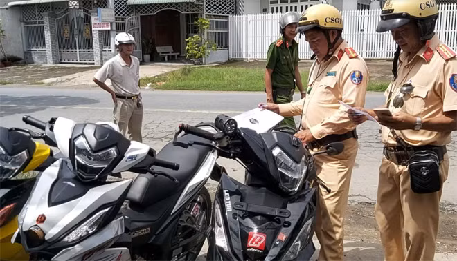 Hiện trường vụ việc.
