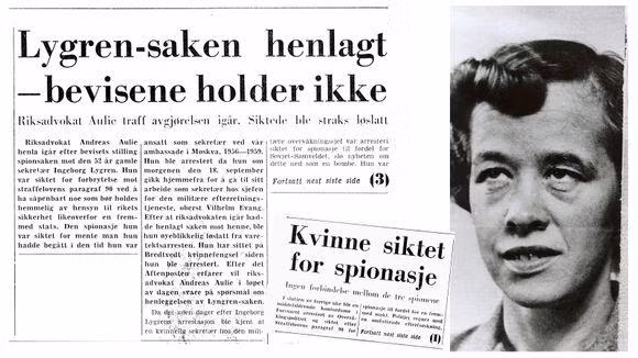 Nữ điệp viên Ingeborg Lygren.