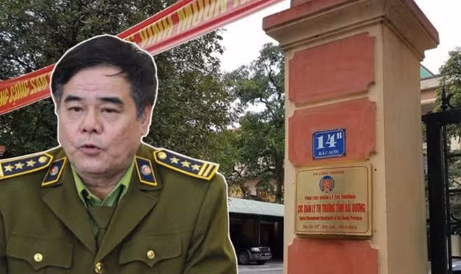 Ông Nguyễn Thanh Hải, Quyền Cục trưởng Cục QLTT tỉnh Hải Dương có nhiều sai phạm - Ảnh: Báo Lao Động.