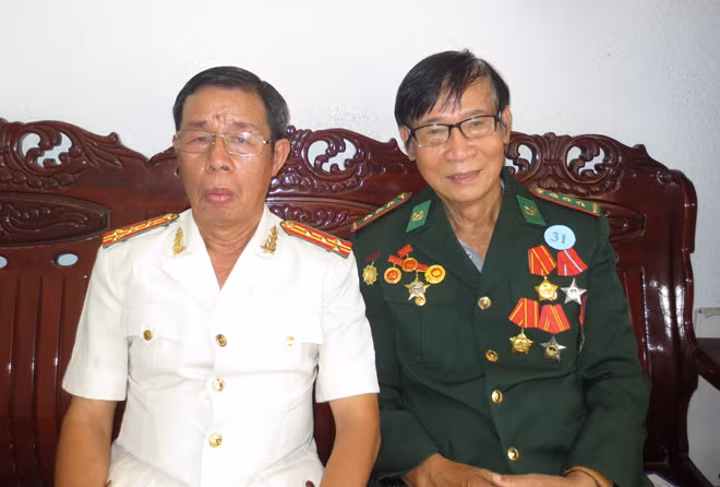 Đại tá Đặng Tài Ô và Thủ trưởng cũ Hoàng Minh Duyệt vẫn thường xuyên gặp nhau trong những dịp đặc biệt.