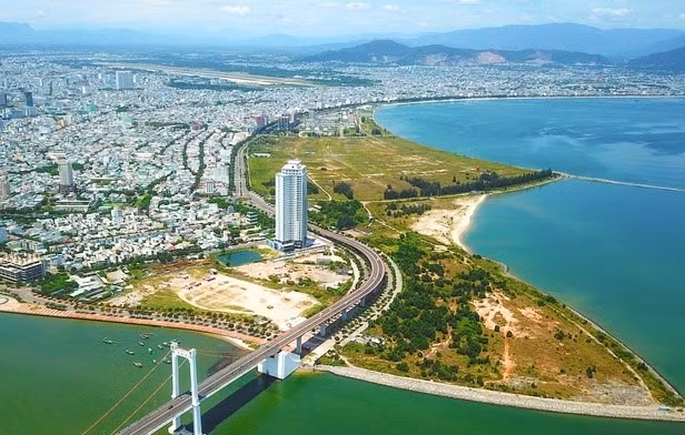 Toàn cảnh dự án Khu đô thị Quốc tế Đa Phước.