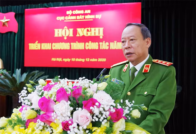 Thứ trưởng Lê Qúy Vương phát biểu tại Hội nghị.