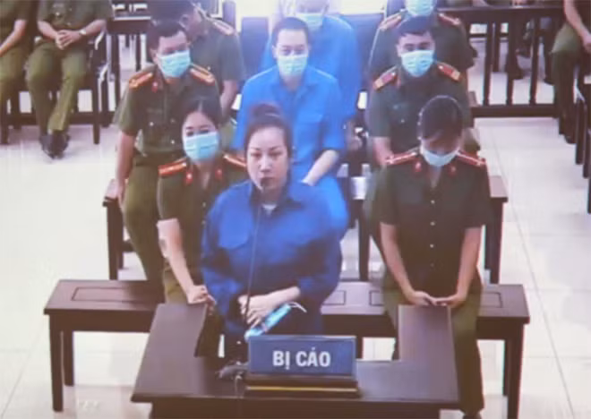 Bị cáo Dương tại phiên xử.