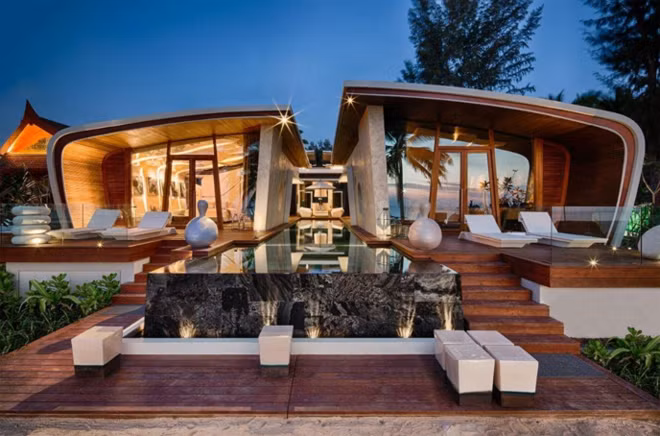 Iniala Beach House là một tuyệt tác của kiến trúc và cảnh quan tại Thái Lan