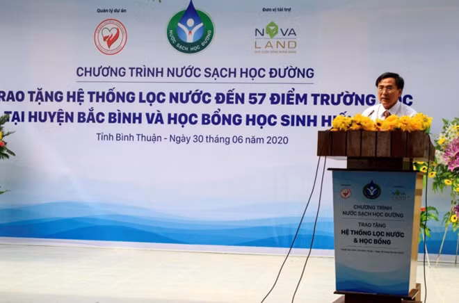 Chương trình được thực hiện từ nguồn kinh phí tài trợ 4 tỷ đồng của Tập đoàn Novaland.