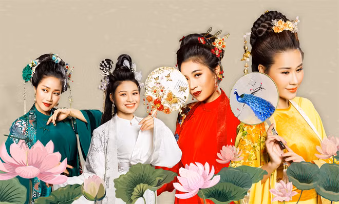 Vở "Ngẫm Kiều" của sân khấu kịch Hồng Vân.