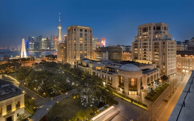 The Peninsula Shanghai.
