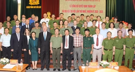 Thành lập Chi hội Hữu nghị Việt Nam – Liên bang Nga Bộ Công an