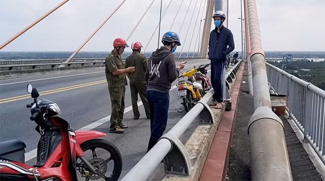 Hiện trường vụ việc.