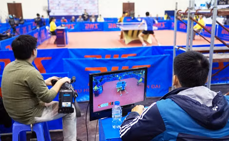 Tất cả các trận đấu được Thể thao TV ghi hình và tường thuật lại. Riêng buổi chung kết được phát trực tiếp. Nó đã giúp những người yêu bóng bàn khắp mọi miền kết nối được đam mê. Tất cả các trận đấu được Thể thao TV ghi hình và tường thuật lại. Riêng buổi chung kết được phát trực tiếp. Nó đã giúp những người yêu bóng bàn khắp mọi miền kết nối được đam mê.