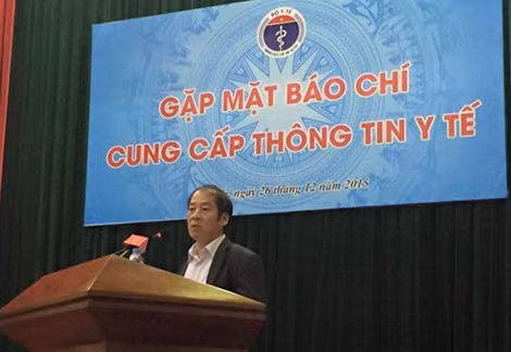 PGS.TS. Trần Đắc Phu, Cục trưởng Cục Y tế dự phòng.