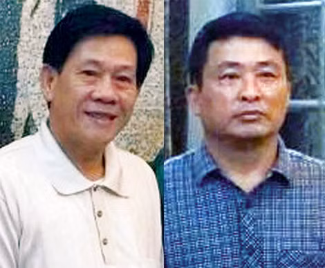 Hai đối tượng Trần Văn Nhứt và Nguyễn Thiên Hưởng. Hai đối tượng Trần Văn Nhứt và Nguyễn Thiên Hưởng.