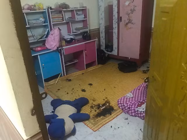 Phòng trọ xảy ra vụ việc thương tâm.