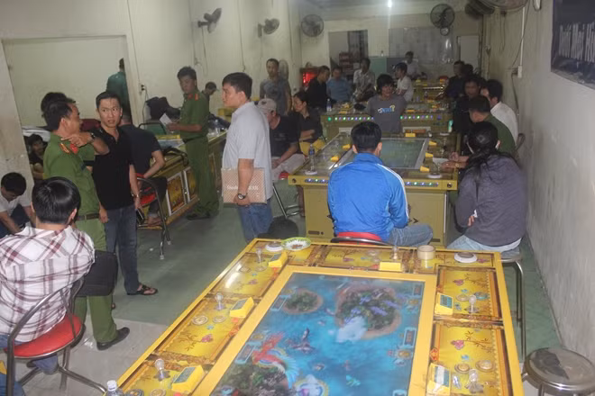 Tiệm game bắn cá.