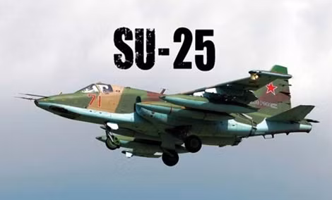 Máy bay chiến đấu Su-25 của Nga.
