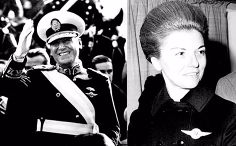 Ông Juan Domingo Peron - Bà Isabel Maria Estela Martinez de Peron.