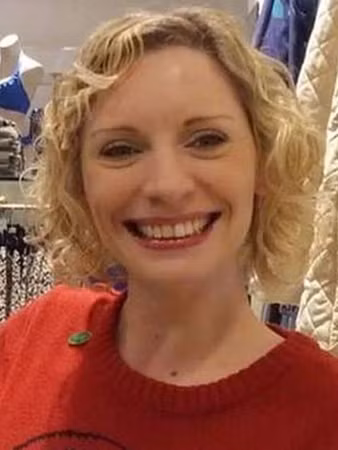 Tammy Saunders trước khi mắc bệnh.