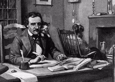 “Cha đẻ” của thể loại truyện trinh thám hình sự E. Poe lúc sinh thời.