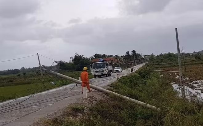 Lãnh đạo tỉnh Thừa Thiên Huế yêu cầu Công ty Điện lực Thừa Thiên Huế rà soát các tiêu chuẩn, kỹ thuật để đánh giá chất lượng cột điện bị gãy đổ.