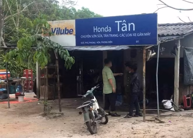 Căn nhà từng là nơi vợ chồng anh Tân cùng 2 con trai sinh sống trước khi xảy ra sự việc đau lòng