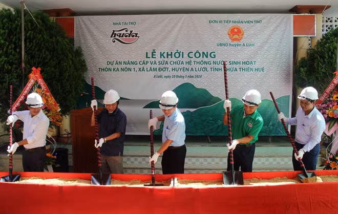 Dự án nâng cấp, sửa chữa hệ thống nước sinh hoạt tại thôn Ka Nôn 1 giúp người dân địa phương tiếp cận được nguồn nước sạch.