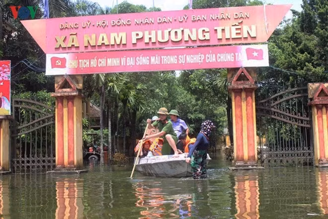 Hà Nội yêu cầu xây dựng phương án di dời dân cư, trường học, cơ sở y tế vùng trũng bờ hưu sông Bùi